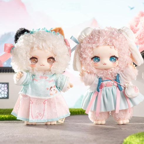 1 6 CALEMBOU Plush Doll Blind Box, Nagi Mountain and River Romance Series Mystery Blind Figure, Kawaii of Possible