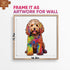 150 5 Labradoodle Dog Wooden Jigsaw Adult Puzzle by Nestologi, Unique Animal Puzzle, Goldendoodle Gift for Family