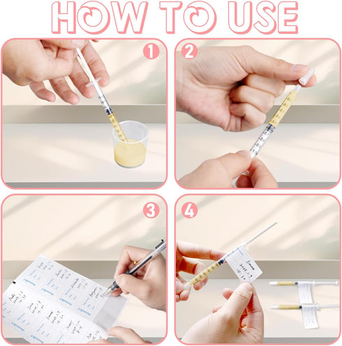 Aoaodbu 100pcs 1ml 5 1 30 ml 100 Colostrum Collector Kit Include Sealed Breast Milk Collector No Needle Colostrum