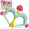 BIGSPINACH Teethers Heart Shape Silicone Baby Teether Toy Easy for Little Hands