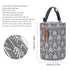 Wedhapy 5.5x7.5 Inch Breastmilk Cooler Breastmilk Storage Bag Cylindrical Cooler Bag with Zipper Closure & Adjustable