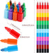 Hxezoc 20 Pieces Stacking Crayons Stackable Buildable Crayons Colorful Party Favors DIY Rainbow Pencils Stackable Crayons for Kids School Office Birthday Party Supplies, 12 Colors by Hxezoc