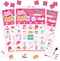 Cupcake Party Bingo Game, 24 Player Sweet Bingo Cards Set for Baking Party Favor Decoration
