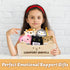 Set,6 Emotional Support Plush Animal Pcs Cute Animals Plush Toys and Fun Stuffed Animals with Positive Words,Soft