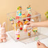 3 (1, Acrylic Display Cases for Collectibles, Tier Clear Shelf Boxes for Figures, Miniature Dustproof and Stackable