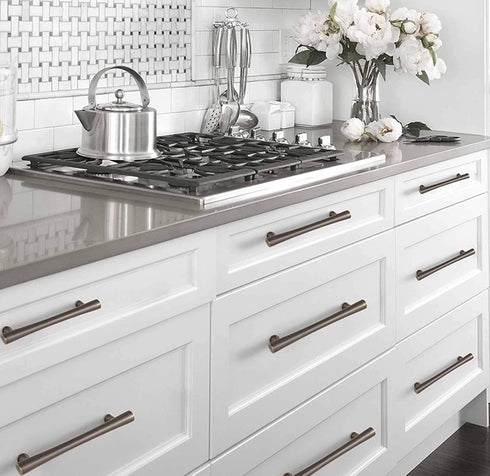 Ryanang Drawer Handle Kitchen Handles and Pulls Bedside Cabinet Cupboard Door Knobs Brass Modern Style Bathroom