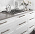 Ryanang Drawer Handle Kitchen Handles and Pulls Bedside Cabinet Cupboard Door Knobs Brass Modern Style Bathroom