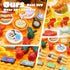 188pcs Set, City Food Bricks Picnic Toys Friends Kitchen Fram Restaurant DIY Pieces Parts Ice-Cream-Cupcakes