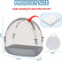 Zkaitoy Crib Tent - Crib Net to Keep Baby in, Stop Baby from Climbing Out of Crib, Pop Up Baby Crib Tent with Double