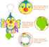 Baby Stroller Toy and Car Seat Toy - Teether Hanging Rattle Toys, Soft Plush for Boys and Girls 3-12 Months