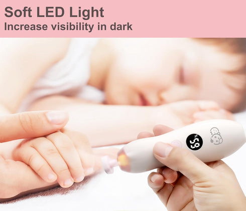 Royal Angels 22 1 Trimmer Set 2 4-in-1 Rechargeable in Electric Nail Value (WhitePink) & Pcs Nose, Nail & Ear Cleaner