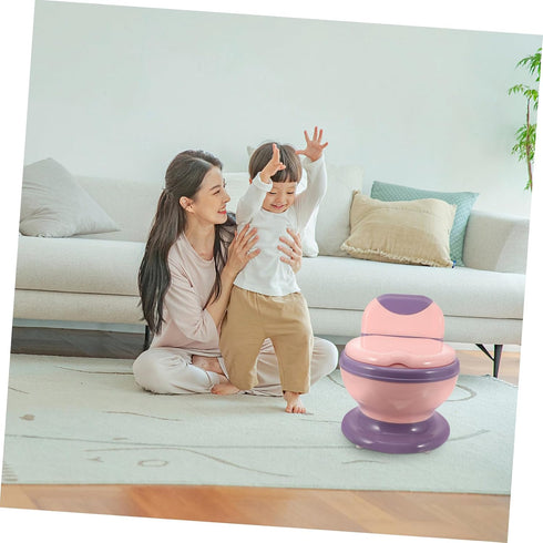 DOITOOL Portable Boy Girl Potty Training Toilet Lightweight Realistic Design for Toddlers Boys Girls for Home