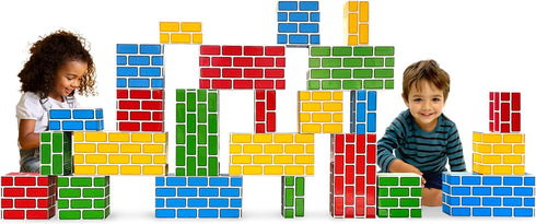 Teacher Created Resources 24 Piece Easy-Stack Cardboard Blocks Set (TCR11531)