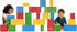 Teacher Created Resources 24 Piece Easy-Stack Cardboard Blocks Set (TCR11531)