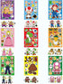 36 Sheets Mario Make a Face Stickers, DIY Cartoon Crafts for Kids Birthday Gifts and Party Favors