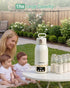 17 OZ Portable Bottle Warmer for Travel, Fast Baby Bottle Warmer Portable with Precise Temperature Control, Milk