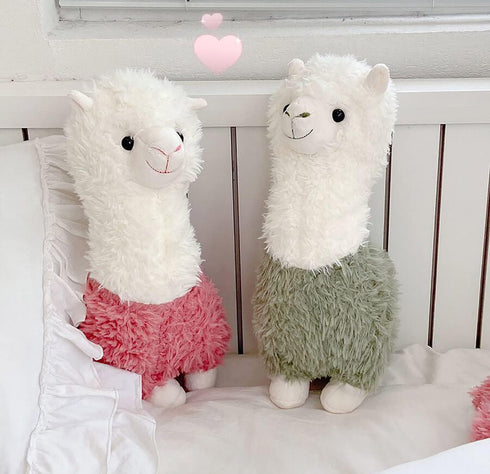 2 Pieces Llama Stuffed Animal - Cute Llama Plush Alpaca Toy - 11.8 inch Gift for Girls Boys Christmas Valentine's Day