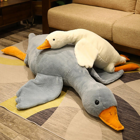 Very Fat Goose Stuffed Animal - 6 Foot Giant Duck Plushies Pillow - Super Huge Plush Toy for Girls Kids