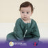 1.5 9-15 95% 5% PuppyPaws Baby Sleep Sack TOG, Transitional Swaddle with Arms Up Length Sleeves and Mitten Cuffs, Sleep