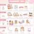 MOLINGXUAN Set, 48 Set Princess Dollhouse Furniture Piece Luxury Miniature Accessories Collection with Living Room