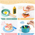 35 Set 3 4 5 6 PCS Wooden Play Kitchen Accessories, Pretend Play Kitchen Toys for Kids Toddlers, Wooden Play Cooking