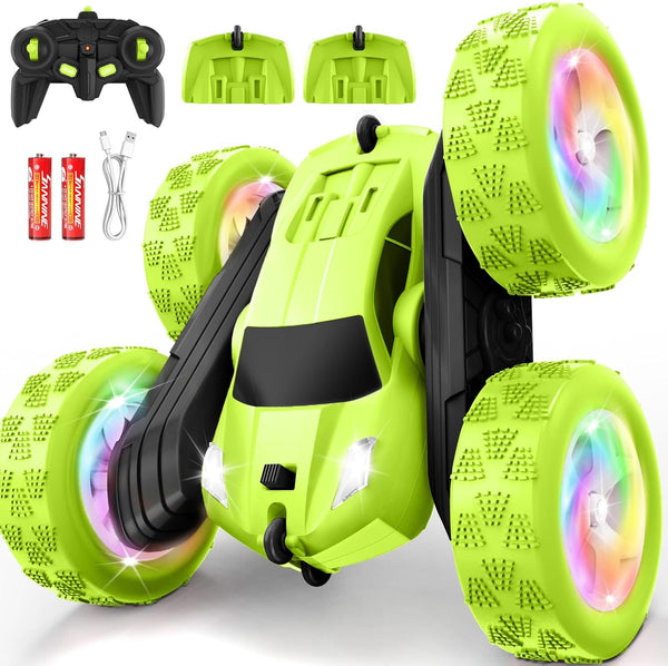 Remote Control Car, Stunt RC Cars, 2.4GHz Double Sided 360 Flips RC