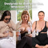 Gen.2 4oz/100ml Set, haakaa Plus Upgraded Manual Breast Pump, Multi-Ring ComfortCARE Sensitive Silicone Breast Pump