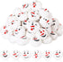 Hiboom 96 Pcs Plush Snowball for Indoor Outdoor Snowball Fights, Soft Fake Snowballs for Christmas Snowball Fight