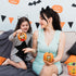 36 Sheets Halloween Pumpkin Craft Stickers, Kids DIY Make a Pumpkin Face Sticker for Halloween Treats Party Favors