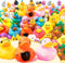 Diteryy 60 Pack Rubber Ducks for Jeeps 2.3 Inch Bulk Floater Jeeps Ducks