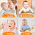 Accmor Muslin Baby Bibs Baby Bandana Drool Bibs for Unisex Boys Girls, Cotton Baby Drool Bibs for Teething Drooling