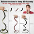 Snake,3pcs 48 Inch Fake Halloween Decorations Rubber Snakes to Keep Birds Away Realistic Rubber Fake Snake Toy