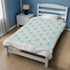 Cstdyfrv Summer 60x80in Vintage Floral Pink Blue Bows Baby Blankets for Boys Girls Spring Flowers Ribbon Bows Swaddle
