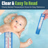 Swimming 230 mm Swimming Pool Thermometer - Scoop Sampling Water Temperature Thermometer for Bath Pool Ice Bath - Easy