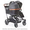 Contours Element Stroller Pramette Adapter, Exclusively for Contours Element Stroller and Second Pramette Accessory