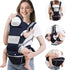 FUFVUTI (036 736 lbs) Backpack Baby Carrier Newborn to Toddler Months, Infant Carrier with Hip Seat & Wrap | Mesh Front