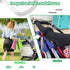 Yinpecly 3Pcs Stroller Hooks, 5.51 inch Large Organizer Hook Bag Clips for Mommy, Grocery or Diaper Bags, Red