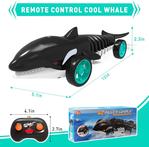 VOOU 3 4 5 6 7 8 9 10 11 12 Remote Control Shark, RC Car Toys can Bend, Turn & Slide Like a Mutant Machine, Birthday