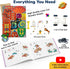 20in1 6-7-8-9-10-11-12 6-12 Smartivity Spin-n-Go Kit for Kids Ages I Build a Moving Robot, CAR, Airplane & More I