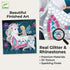 6+ DJECO LGA Enchanted World Mosaic Kit - Create Your Own Spark w/Glitter & Rhinestones for Home - Fun & Creative