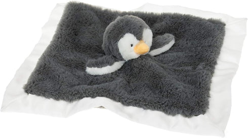 Apricot Lamb Stuffed Animals, Soft Security Blanket, Gray Penguin Infant Nursery Character Blanket, Luxury Snuggler