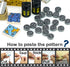 Money Treasure Chest City Bank Accessories, Building Block Pirate Ships, Maps, Dollar Gems, Bricks, and Cash Parts