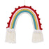 NoJo Little Love Rainbow Tapestry, Red, Pink, Yellow, Blue, and White Yarn Wall Décor