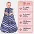6-12 3 Pack 100% 2-Way 0.3 GUNTAIL Baby Sleep Sack Months Baby Wearable Blanket Rayon Cotton Zipper Toddler Sleeping