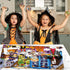 Halloween Jigsaw Puzzles 100 Pieces - Colorful Costume Party Puzzles, Family Game Gift, 27.5 x 19.7 Inch