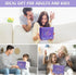 Brain Teaser Puzzles for Adults and Kids - 18Pcs Puzzle Games Set, 3D Wooden Plastic Metal IQ Test Toys