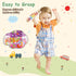 LOOIKOOS Rainmaker Rain Stick Musical Instrument for Babies - Baby Rattle Shaker Sensory Developmental Toy for Kids