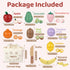 Sets 3 Set 1 2 3 Play Food for Kids Kitchen Wooden Food Toys for Year Old Girl Boy Toddler Cutting Pretend Play