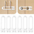 6 Pack Adjustable Cabinet Locks for Babies, U-Shaped Baby Proofing Child Locks for Cabinets, Drawers, Fridge