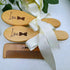 BMVDDFF 3Pcs, Set, Personalized Baby Hair Brush Comb Engraved Name Wood Hair Brush, Baby Shower Gift, New Mom Gift
